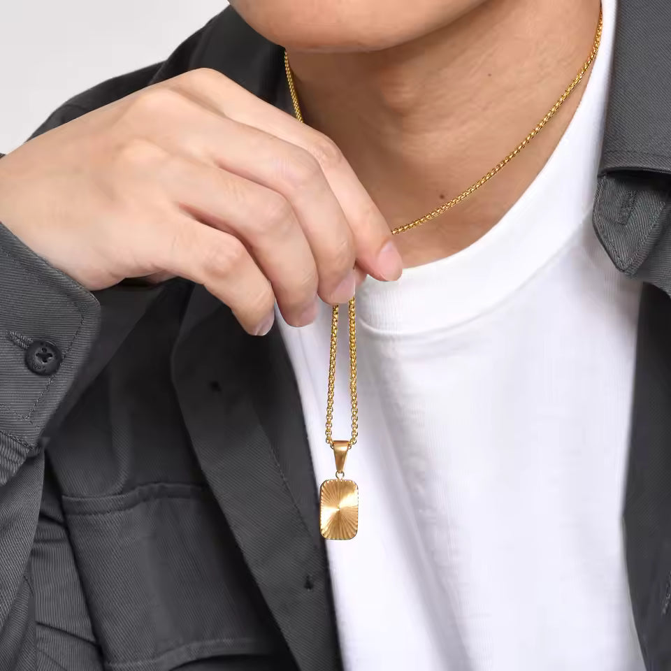 Radiant Square Pendant