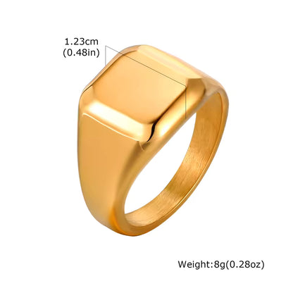 Square Signet Ring