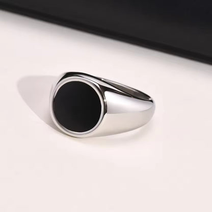 Signet Circle Ring