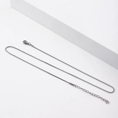 1.2mml Box Chain Necklace