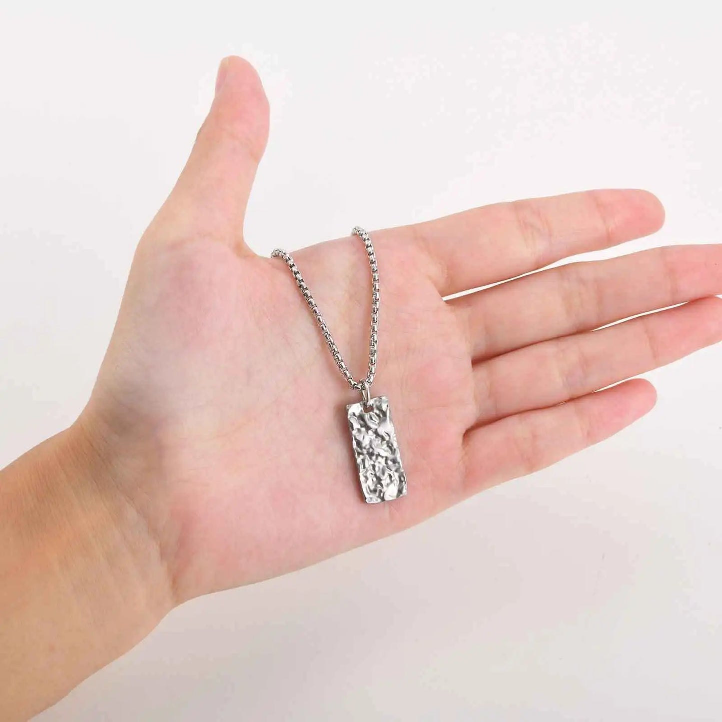 Vintage Geo Fold Necklace