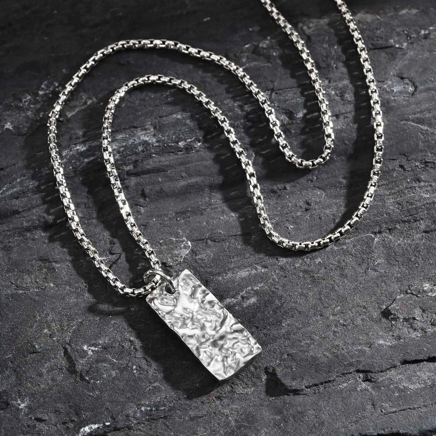 Vintage Geo Fold Necklace