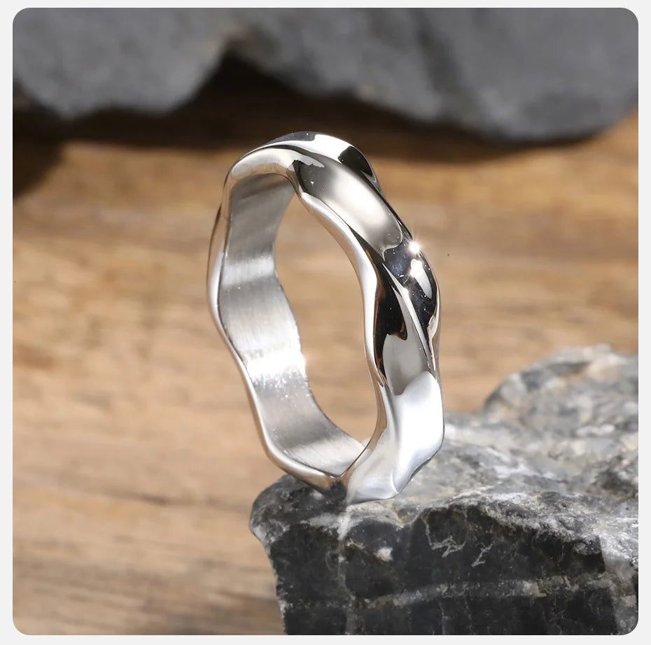 Silver Mobius Ring