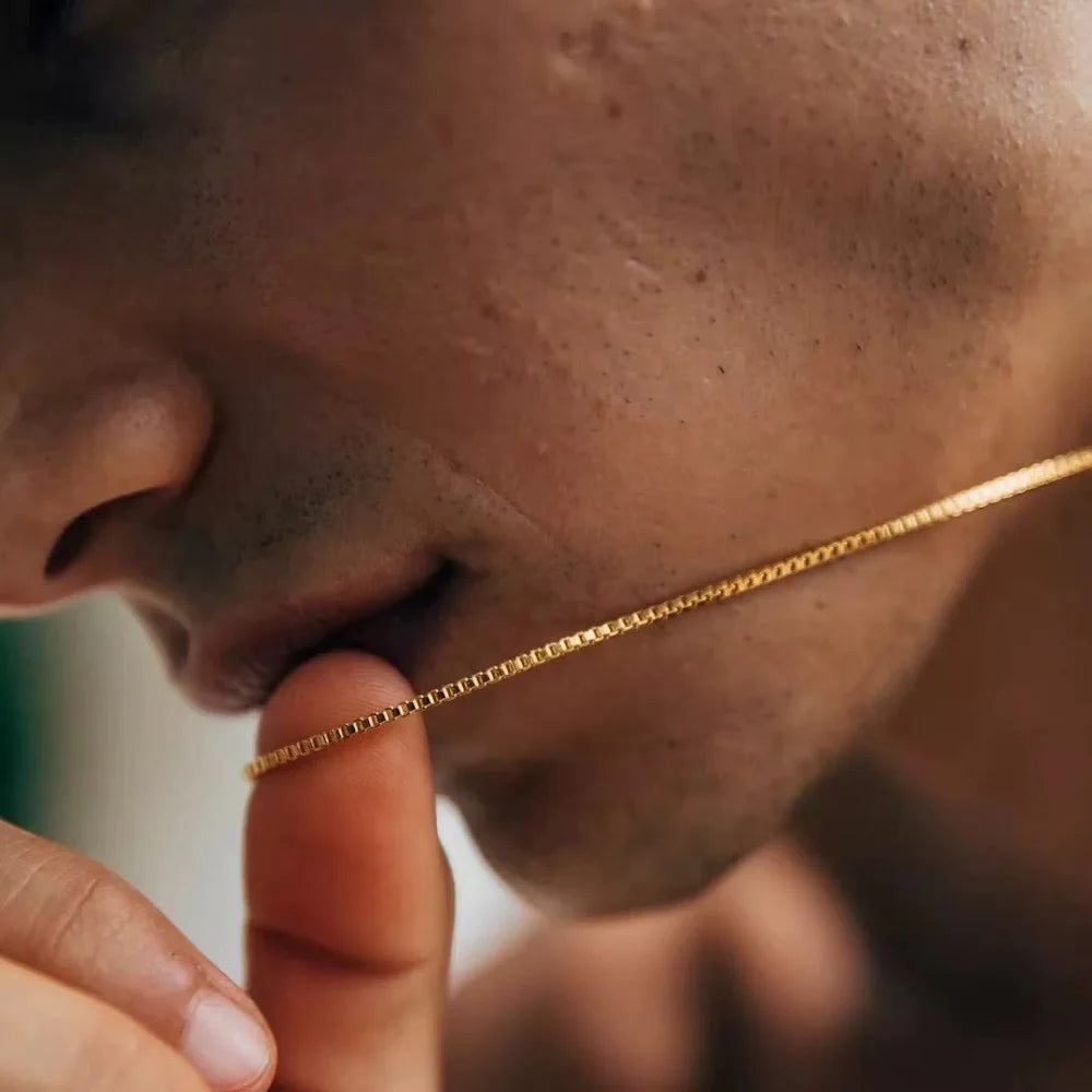 1.2mml Box Chain Necklace